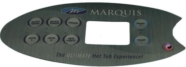 650-0683 11-12 Series 8-Button Marquis Topside Control MQ554 Overlay