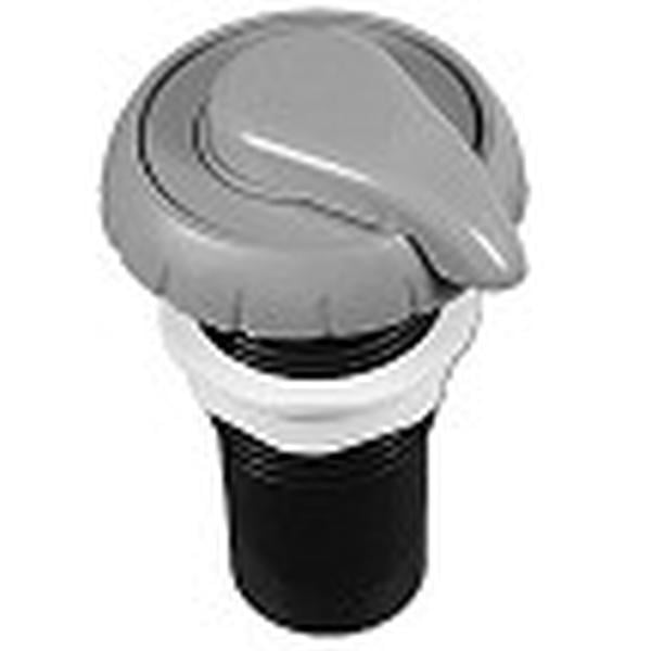 1 in. Waterway Notched Air Control Assembly, Grey
