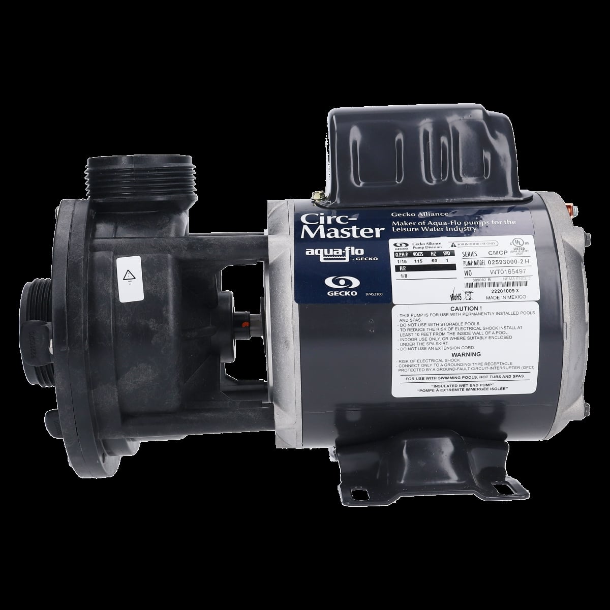 02593000-2010 0.06 HP 1-115-48 CMCP Circulation Pump