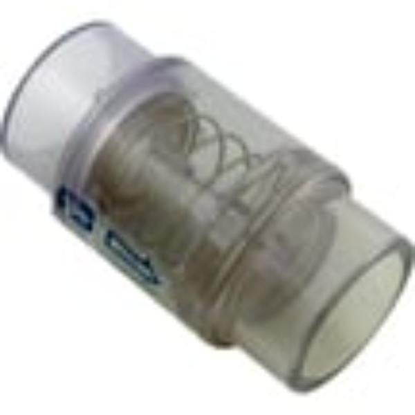 1050C20 1.5 in., 0.25 lbs Slip Check Valve, Clear