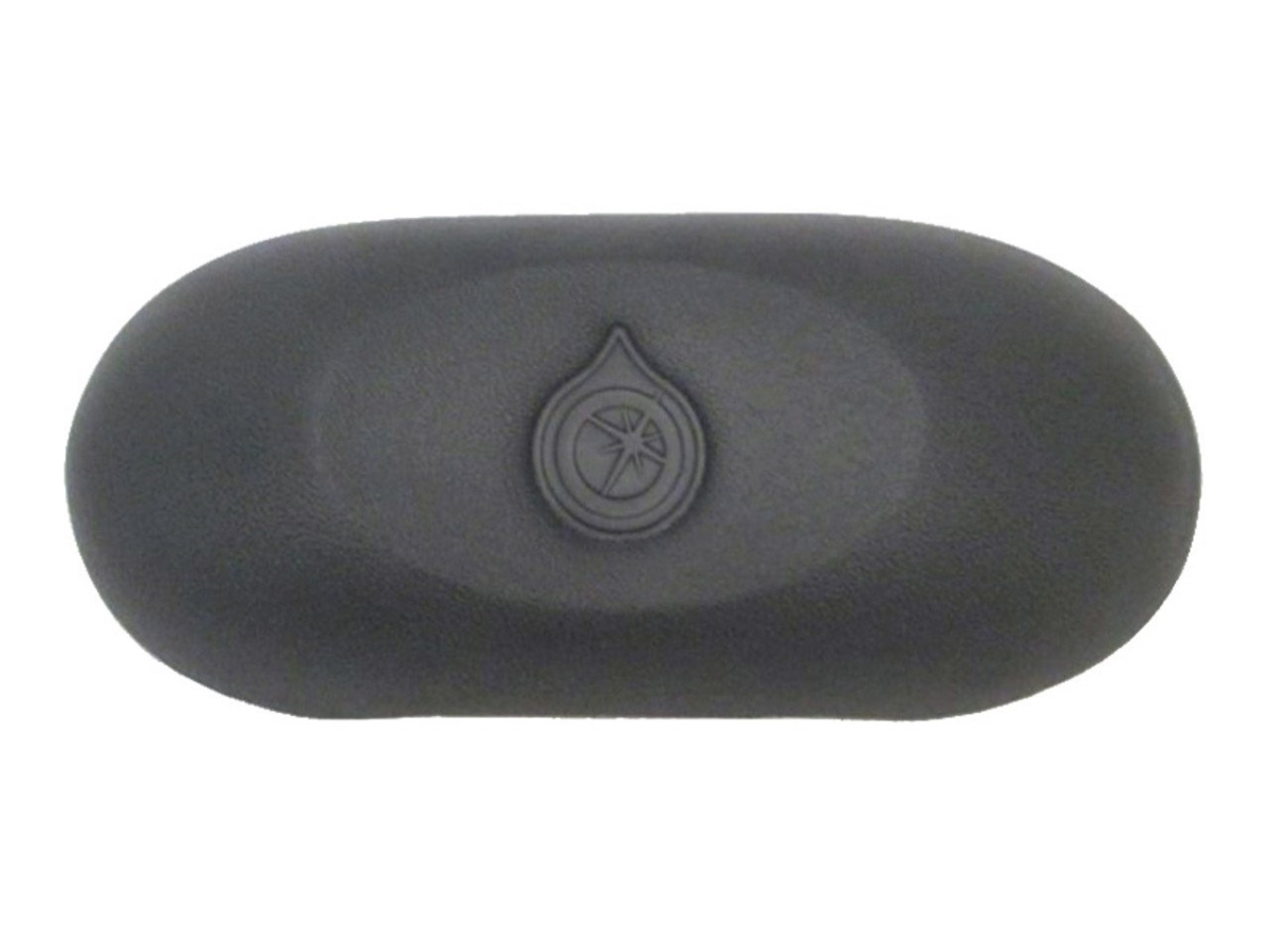 Twilight Neck Pillow - Charcoal - Oval - Durable Hot Tub Accessory