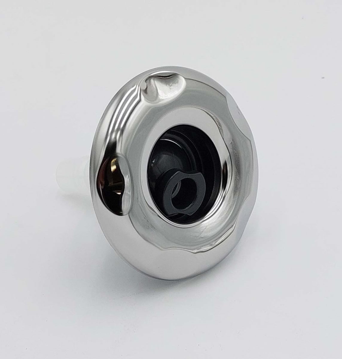 2540-433 4.37 in. Stainless Steel Jacuzzi DVX 400S Directional Jet Insert