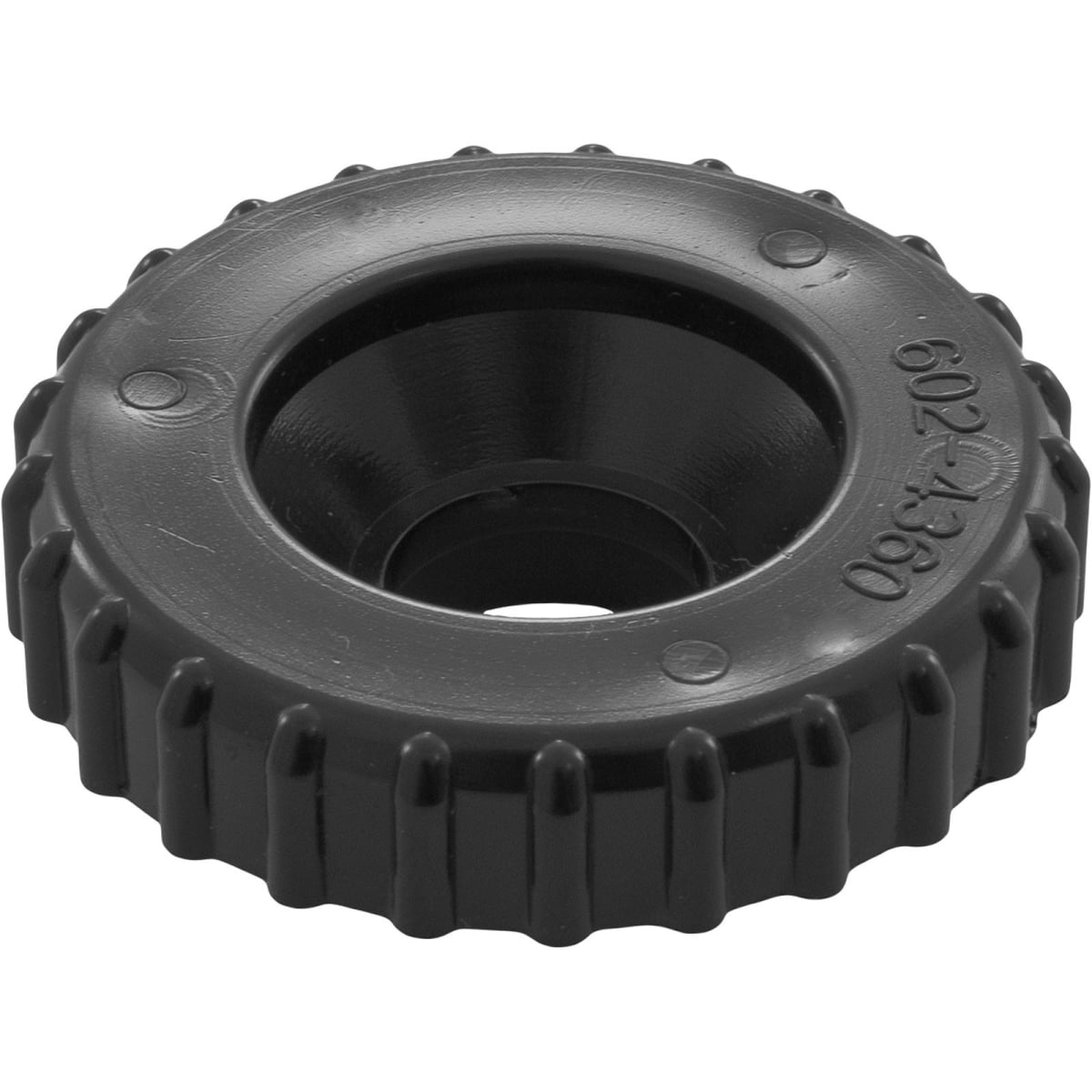 602-4361 1 in. Waterway On & Off Valve Cap, Black
