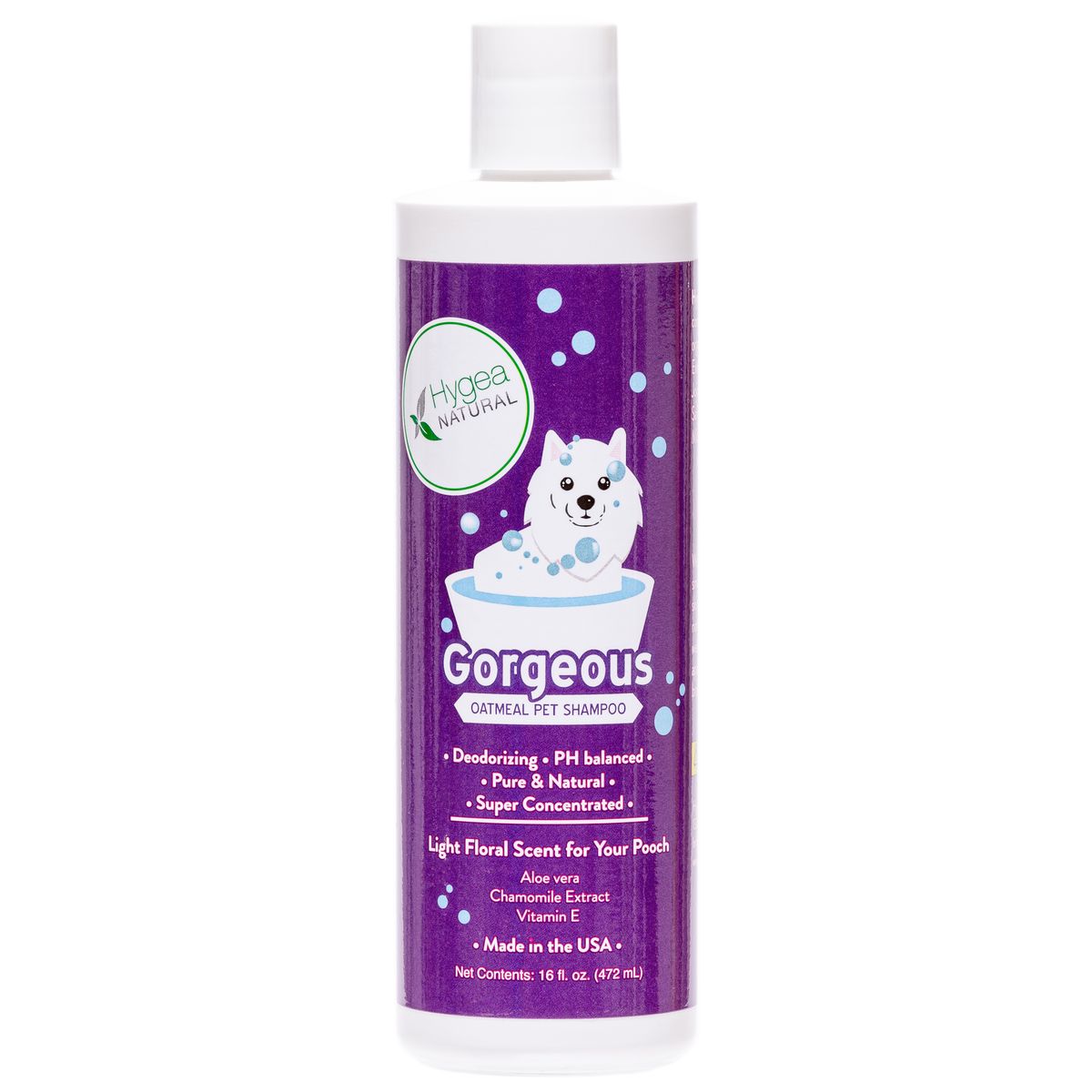 Picture of Hygea Natural HN-1002 16 oz Gorgeous Pet Shampoo