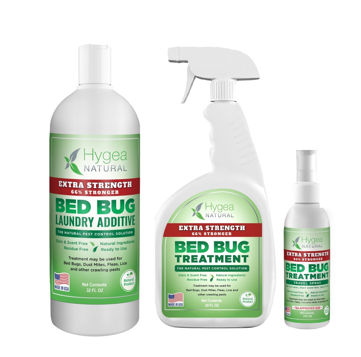 EXTC-2613X Extra Strength Bed Bug Treatment Combo Pack