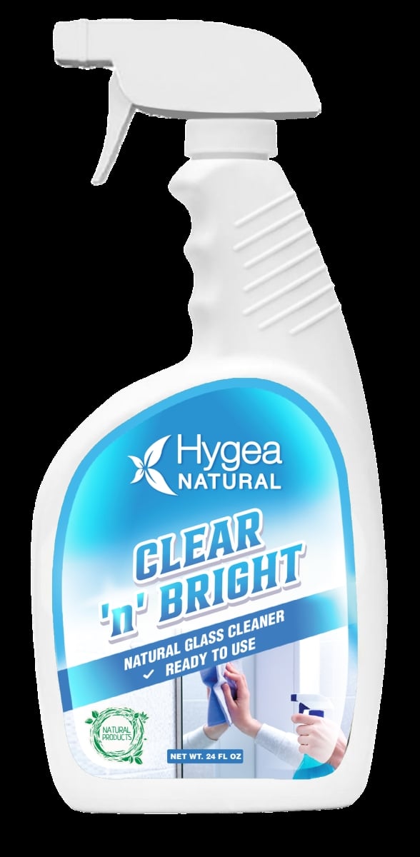 24 oz Ready to Use Clear N Bright-Natural Glass Cleaner