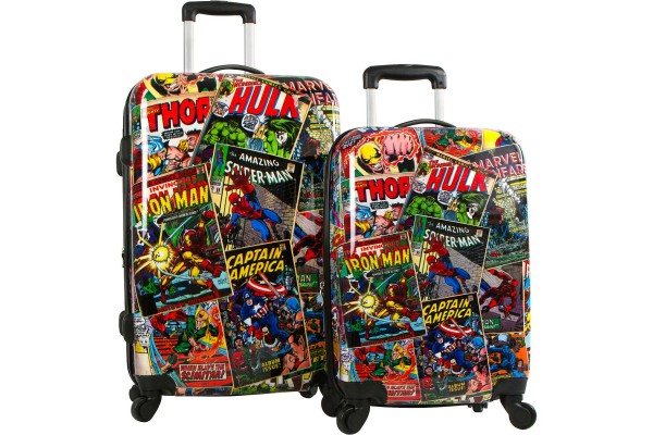 Picture of Heys America 16089-6049-S2 Marvel Adult Spinner Luggage Marvel Comics - Multi Color, 2 Piece