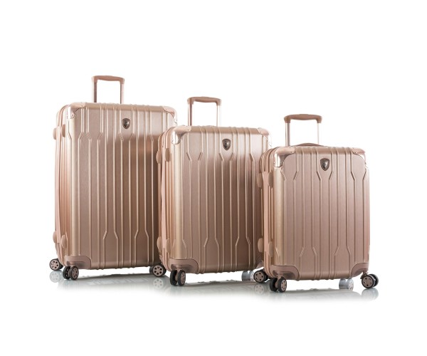 Picture of Heys 10103-0131-S3 3 Piece Xtrak Luggage Set, Rose Gold