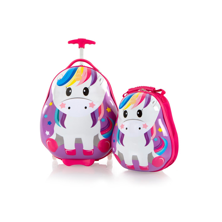 Picture of Heys America 13030-3187-00 18 in. Travel Tots Kids Luggage with Backpack - Unicorn