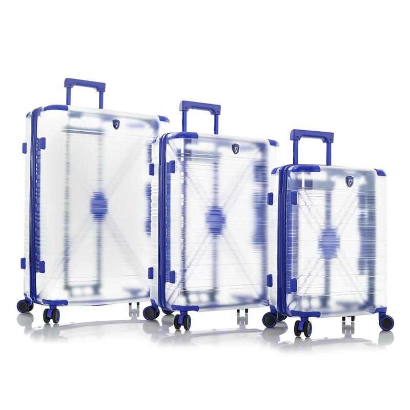 Picture of Heys America 10143-0004-S3 X-Ray Suitcase&#44; Blue - 3 Piece Set
