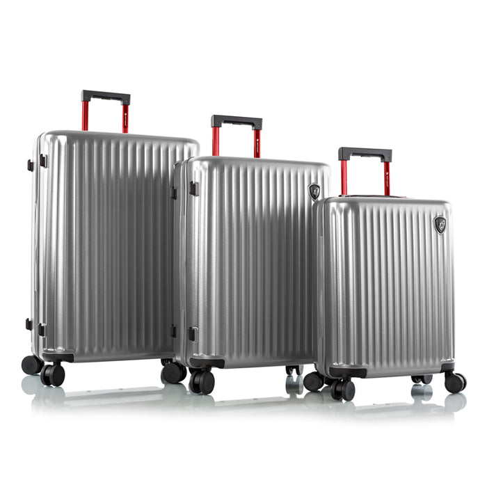Picture of Heys 15034-0002-S3 Smart Hardside Luggage Set&#44; Silver