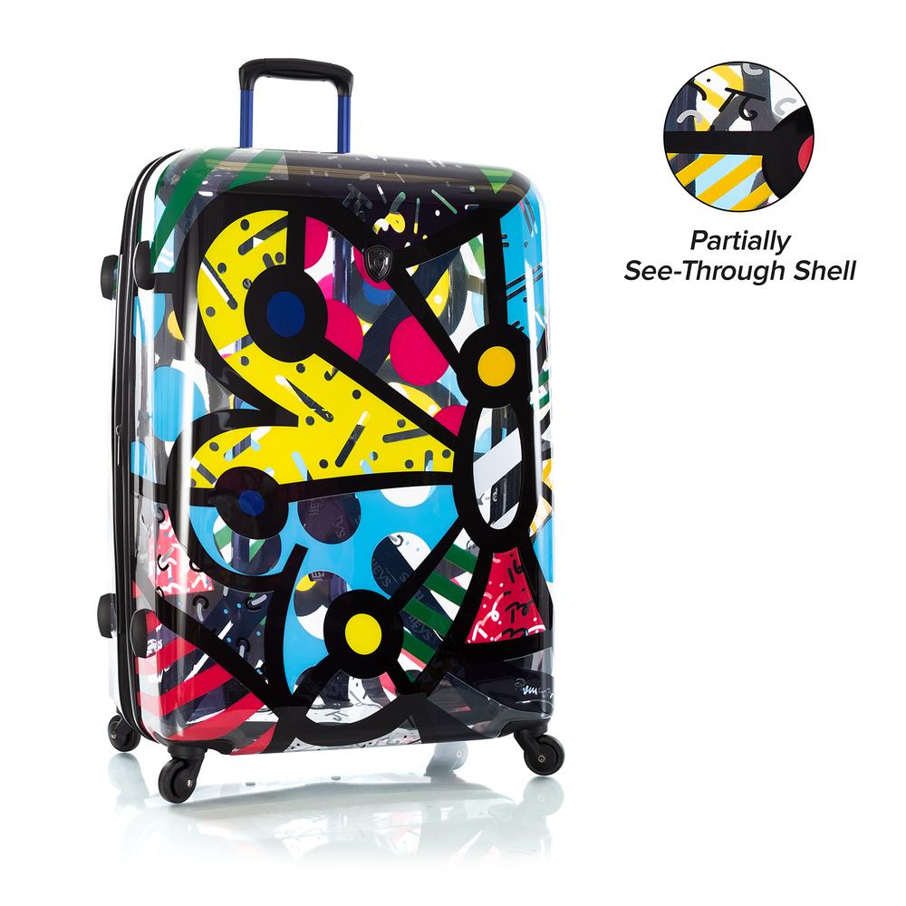Picture of Heys 16405-6912-30 30 in. Britto & Transparent Butterfly Luggage&#44; Multi Color
