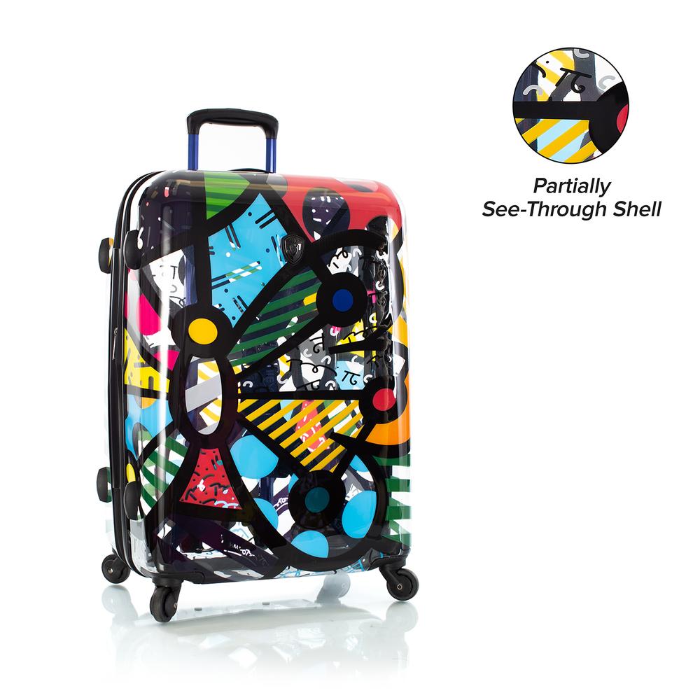Picture of Heys 16405-6912-26 26 in. Britto & Transparent Butterfly Luggage&#44; Multi Color