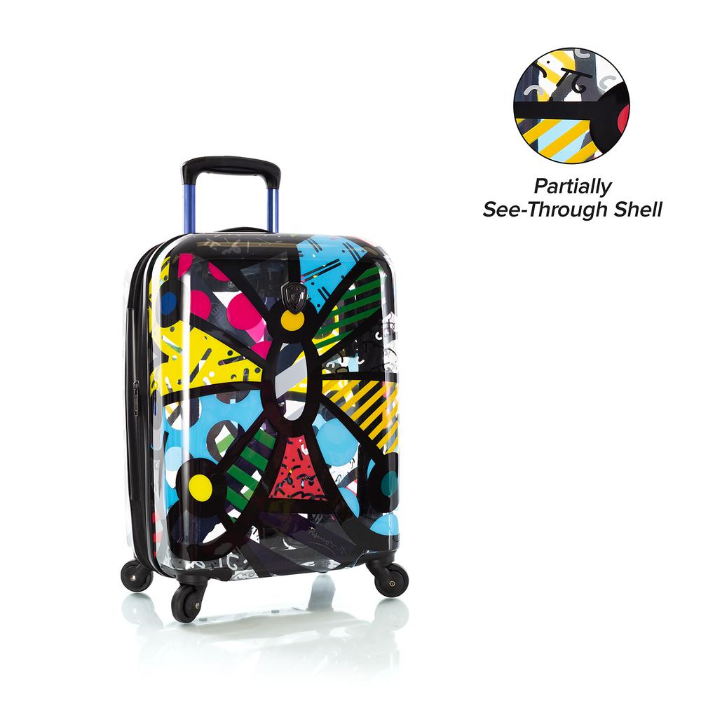 Picture of Heys 16405-6912-21 21 in. Britto & Transparent Butterfly Luggage&#44; Multi Color