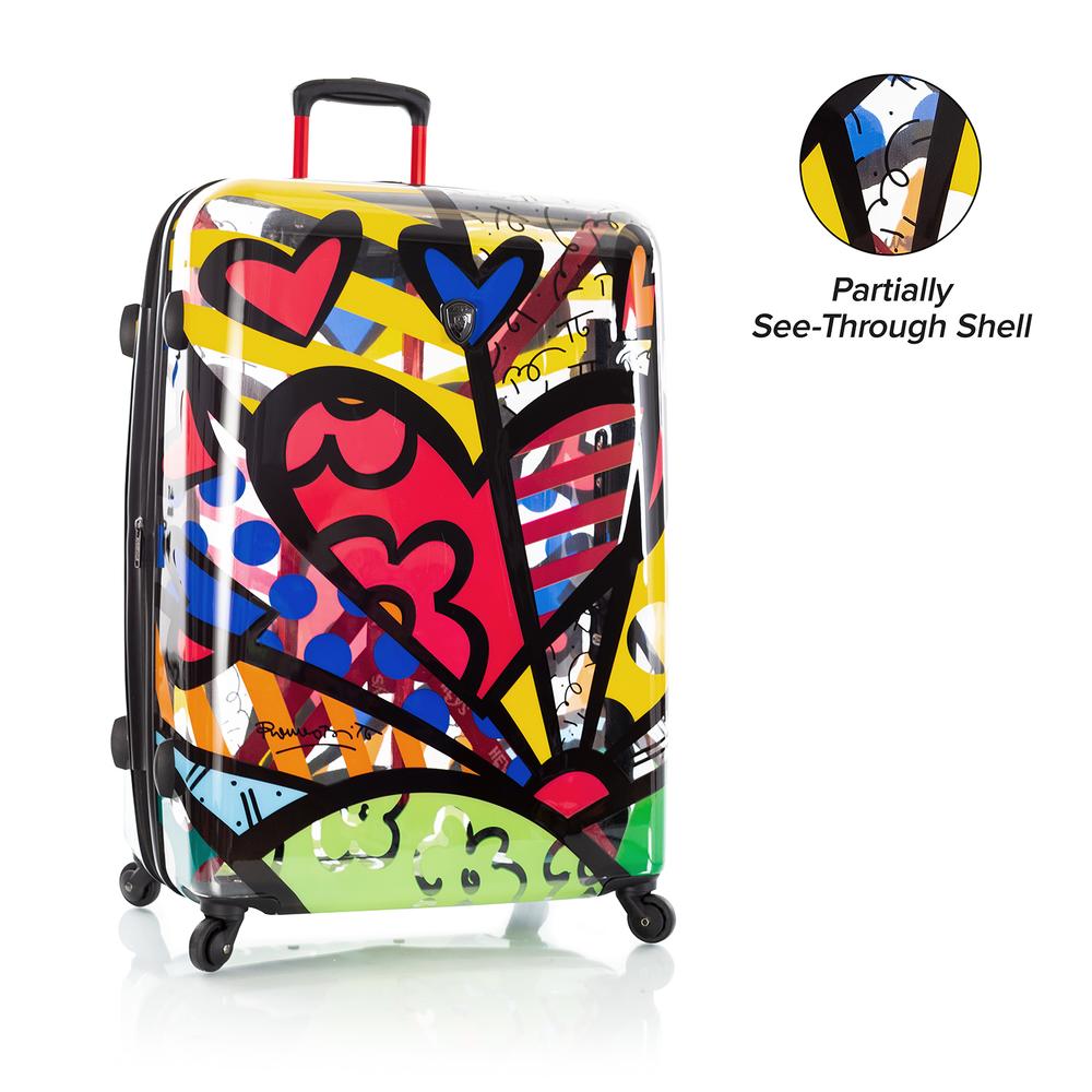 Picture of Heys 16406-6918-30 30 in. Britto & Transparent New Day Luggage&#44; Multi Color