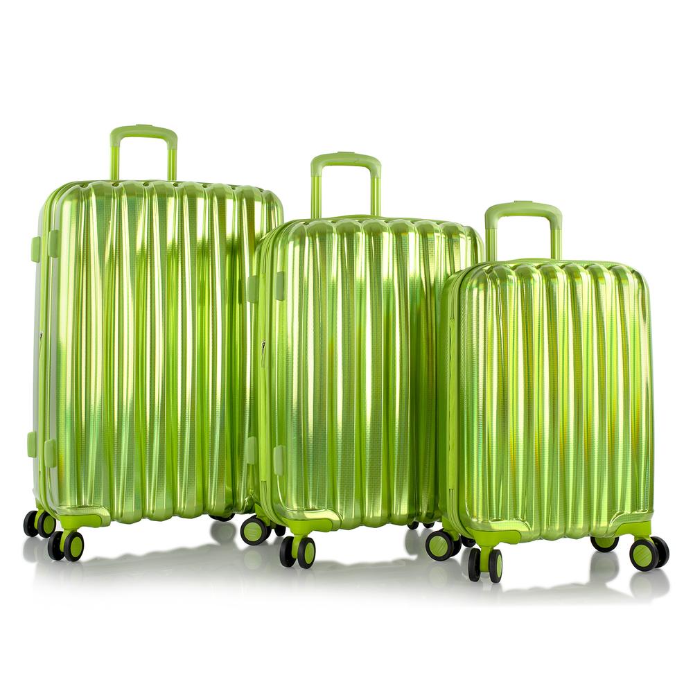 Picture of Heys 10116-0005-S3 Astro Hardside Luggage, Green - Set of 3