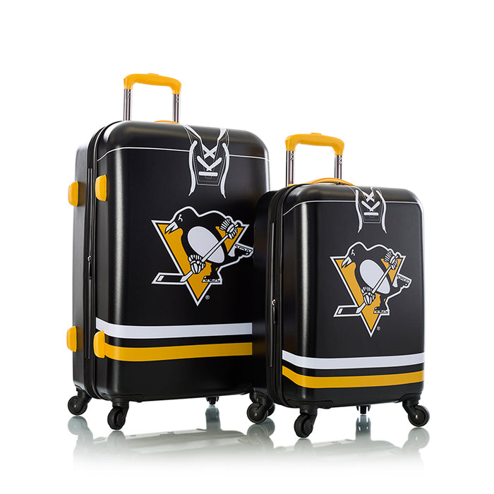 Heys 16901-6804-S2 NHL Luggage Set - Pittsburgh Penguins - 2 Piece