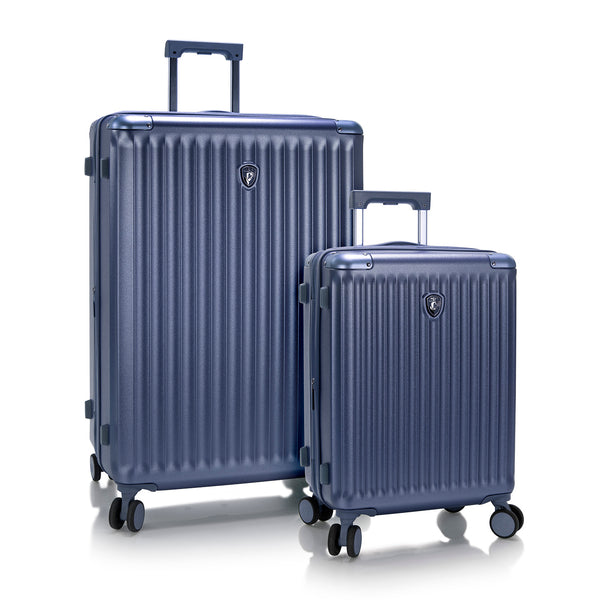 Picture of Heys 10160-0028-S2 21 & 30 in. Luxe Luggage&#44; Navy - Set of 2