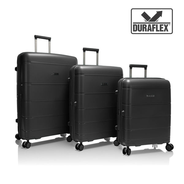 Picture of Heys 10170-0001-S3 Fortis Luggage&#44; Black - Set of 3