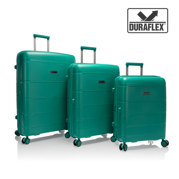 Picture of Heys 10170-0049-S3 Fortis Luggage&#44; Teal - Set of 3
