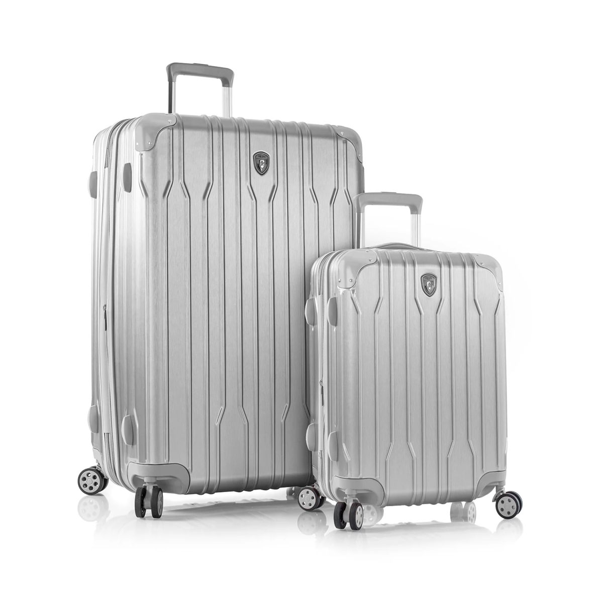 Picture of Heys 10103-0002-S2 21 in. & 30 in. Xtrak Luggage Set&#44; Silver - 2 Piece