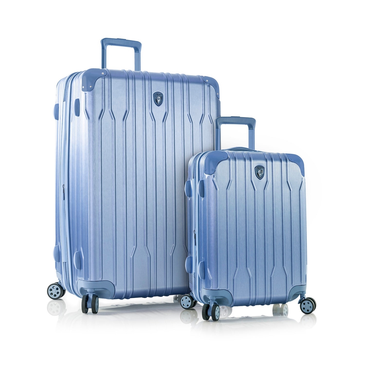 Picture of Heys 10103-0142-S2 21 in. & 30 in. Xtrak Luggage Set&#44; Icy Blue - 2 Piece