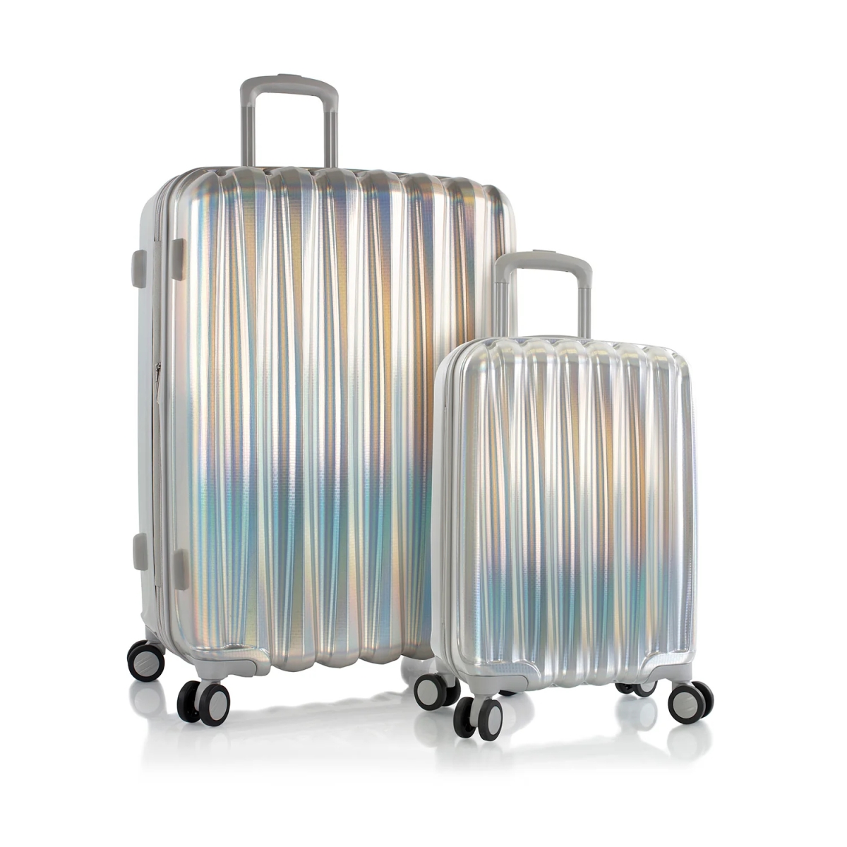 Picture of Heys 10116-0002-S2 21 in. & 30 in. Astro Luggage Set&#44; Silver - 2 Piece