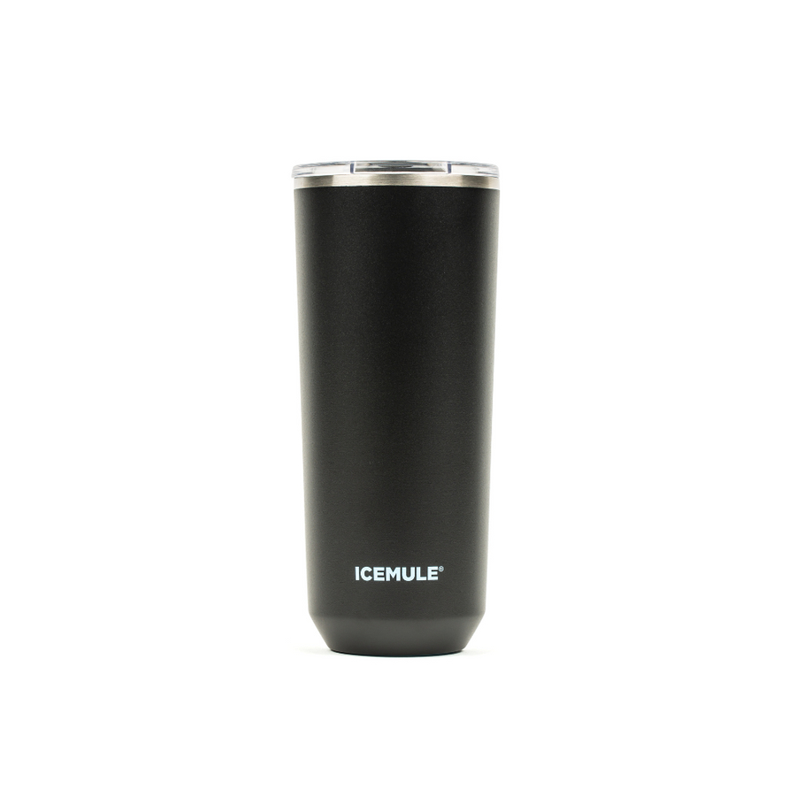 Picture of ICEMULE 1420-BK 24 oz Stainless Steel Tumbler&#44; Black