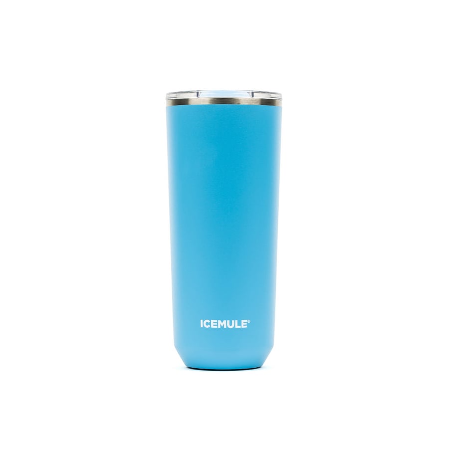 Picture of ICEMULE 1420-BLUE 24 oz Stainless Steel Tumbler&#44; Blue