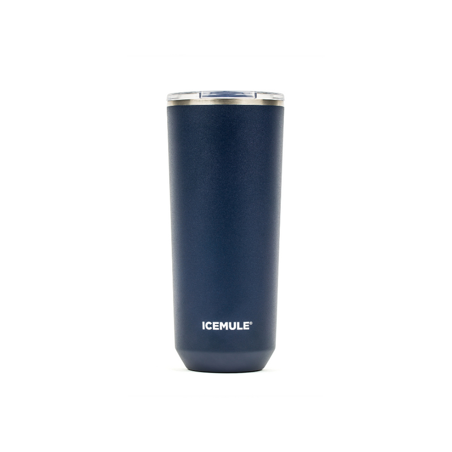 Picture of ICEMULE 1420-MB 24 oz Stainless Steel Tumbler&#44; Mediterranean Blue