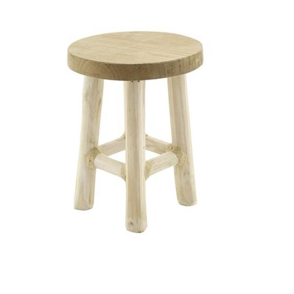 e3604 Teak Wood Bonsai Display Stand - 7.75 x 10.75 in.