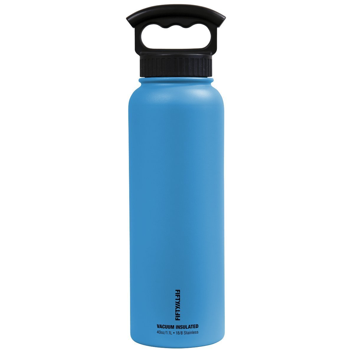 Picture of Icy-Hot Hydration V40006BL0 40 oz VI Bottle-3 Finger Grip Lid  Crater Blue 