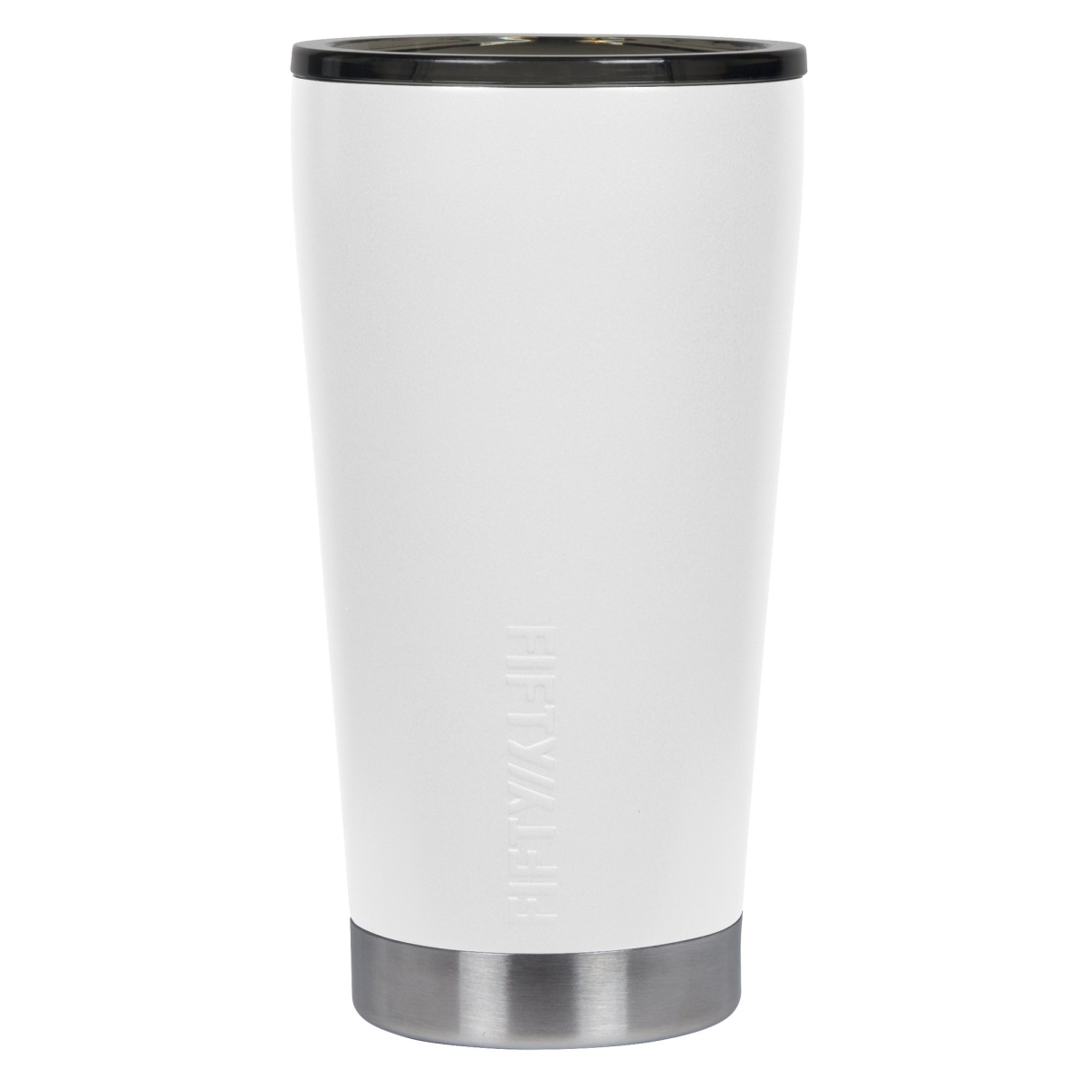 Picture of Icy-Hot Hydration T16000002 16 oz Vacuum-Insulated Tumbler with Smoke Cap&#44; Winter White