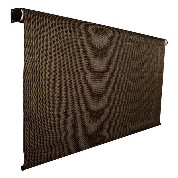 6 x 6 ft. Outback Roller Shade, Mocha