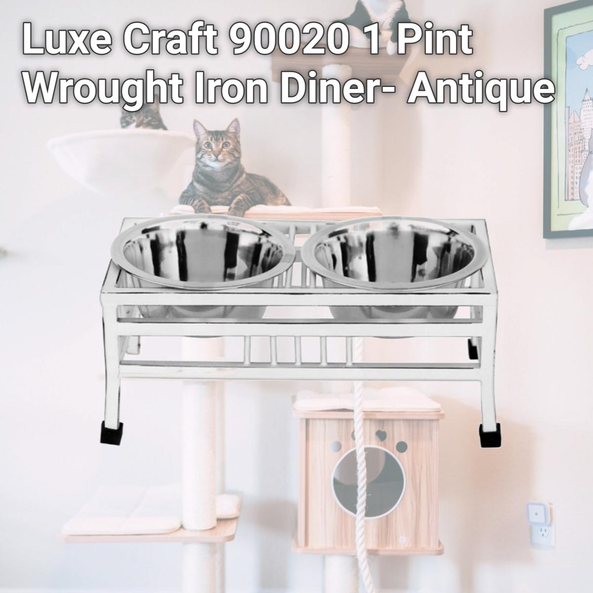 Picture of Luxe Craft 90020 1 Pint Wrought Iron Diner- Antique