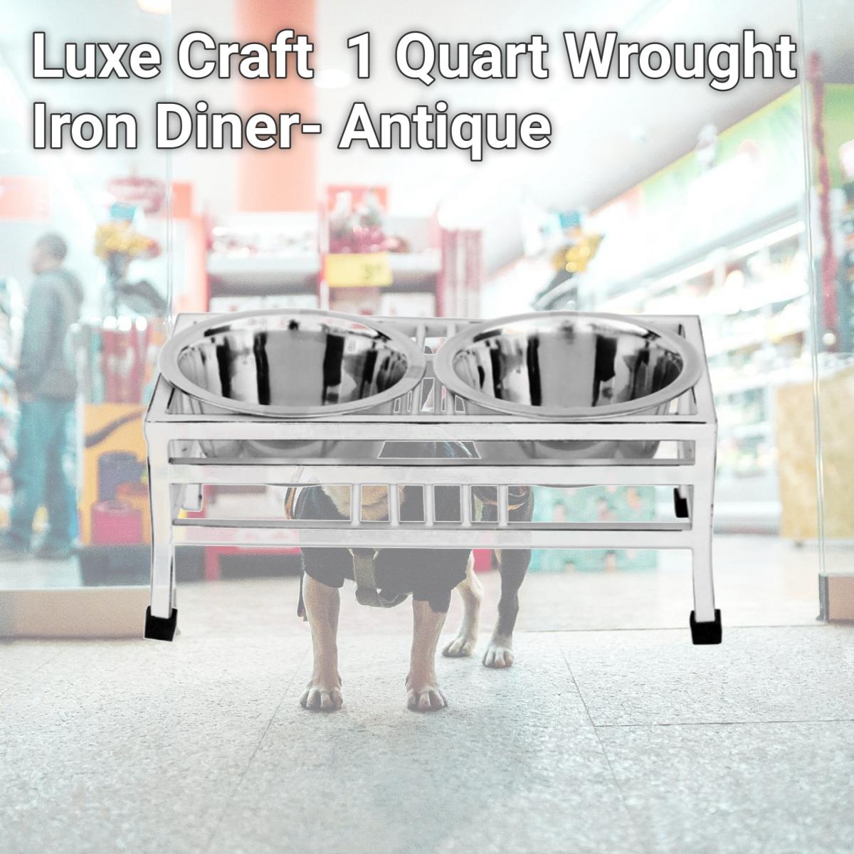 Picture of Luxe Craft 90021 1 Quart Wrought Iron Diner- Antique