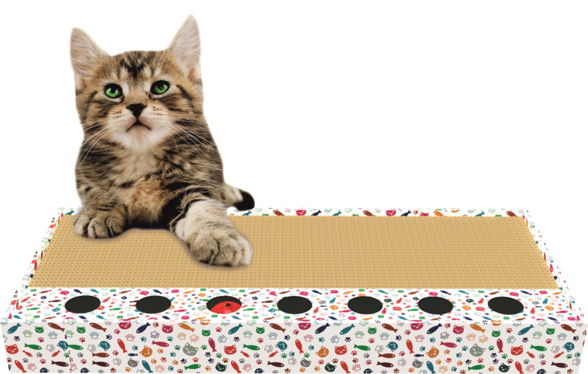 Picture of INDIPETS 10005 Scratch & Play Cat Scratcher