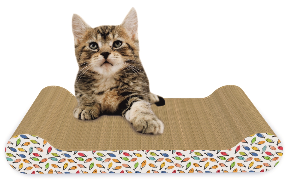 Picture of INDIPETS 10008 PAW LOUNGER CAT SCRATCHER