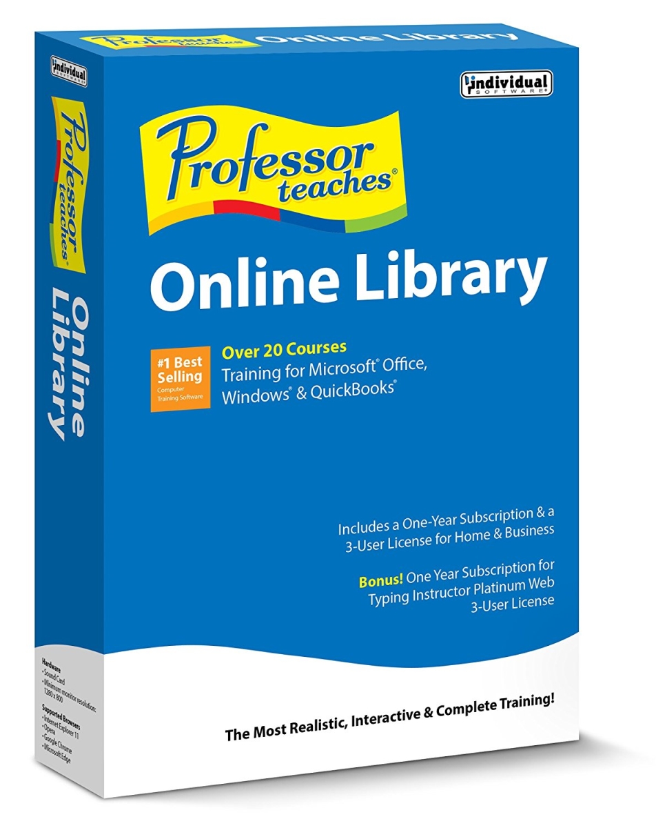 Picture of Individual Software PMM-PLIB Professor Teaches Online Library
