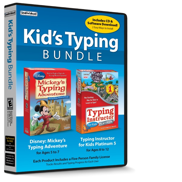 Picture of Individual Software EVM-KTB Kids Typing Bundle - Windows