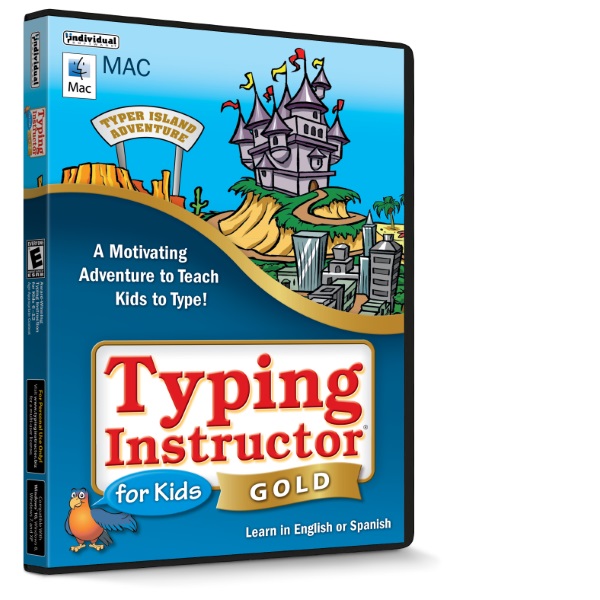 Picture of Individual Software EVM MTKG Typing Instructor for Kids Gold - Mac