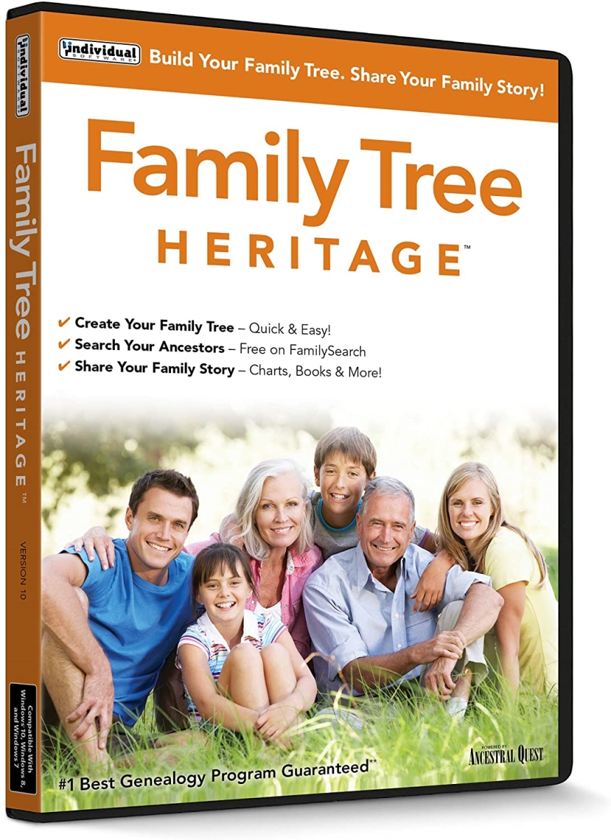 Picture of Individual Software PVE-FD10 Family Tree Heritage 10 Learning Software