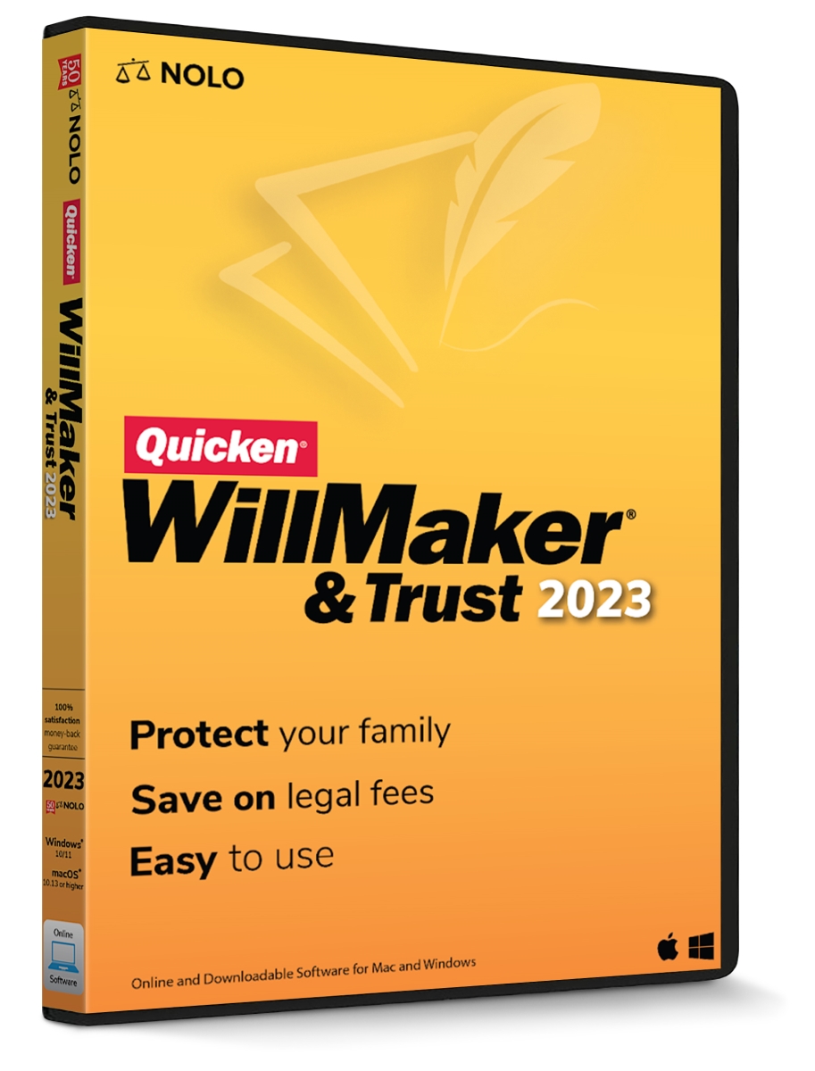 Picture of Individual Software PVE-WM23 Quicken WillMaker & Trust 2023