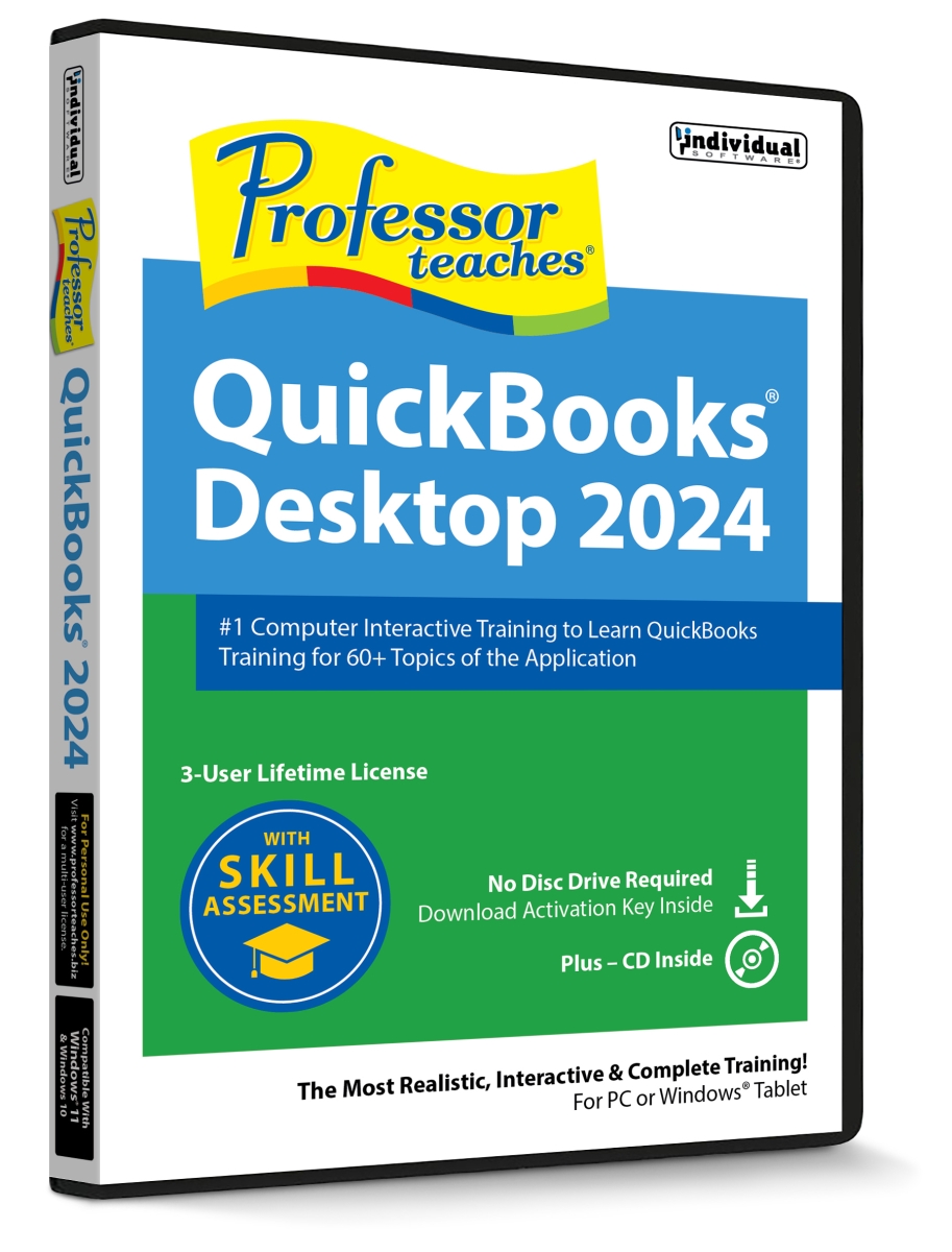 PVE-Q24S  QuickBooks 2024  (Single) - Windows - (Box)