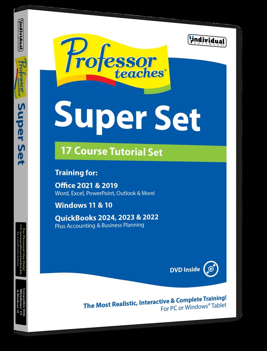 PVE-SS12  Super Set 12  (Tutorial Set) - Windows - (Box)
