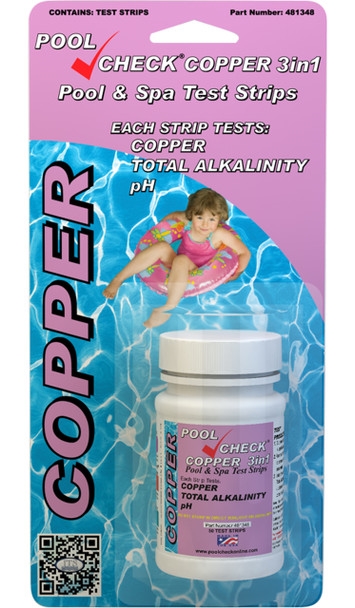 481348 Pool Check Copper 3in1