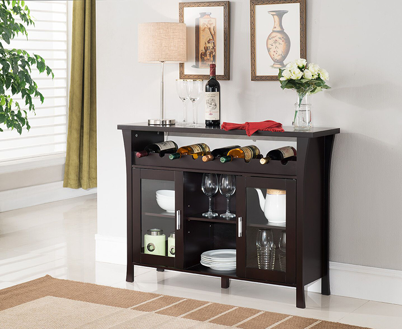 31 x 42 x 12 in. Wine Rack - Espresso