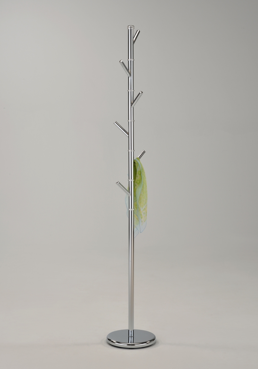 Coat Rack - Chrome, 71 x 11 x 11 in.