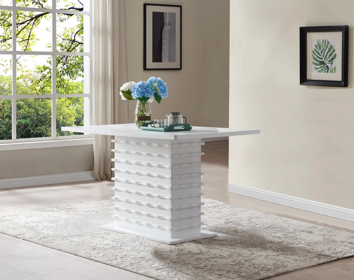 Dinette Table, White