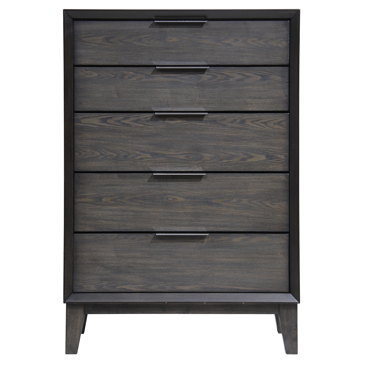 Emmeline Wood Chest, Gray & Oak